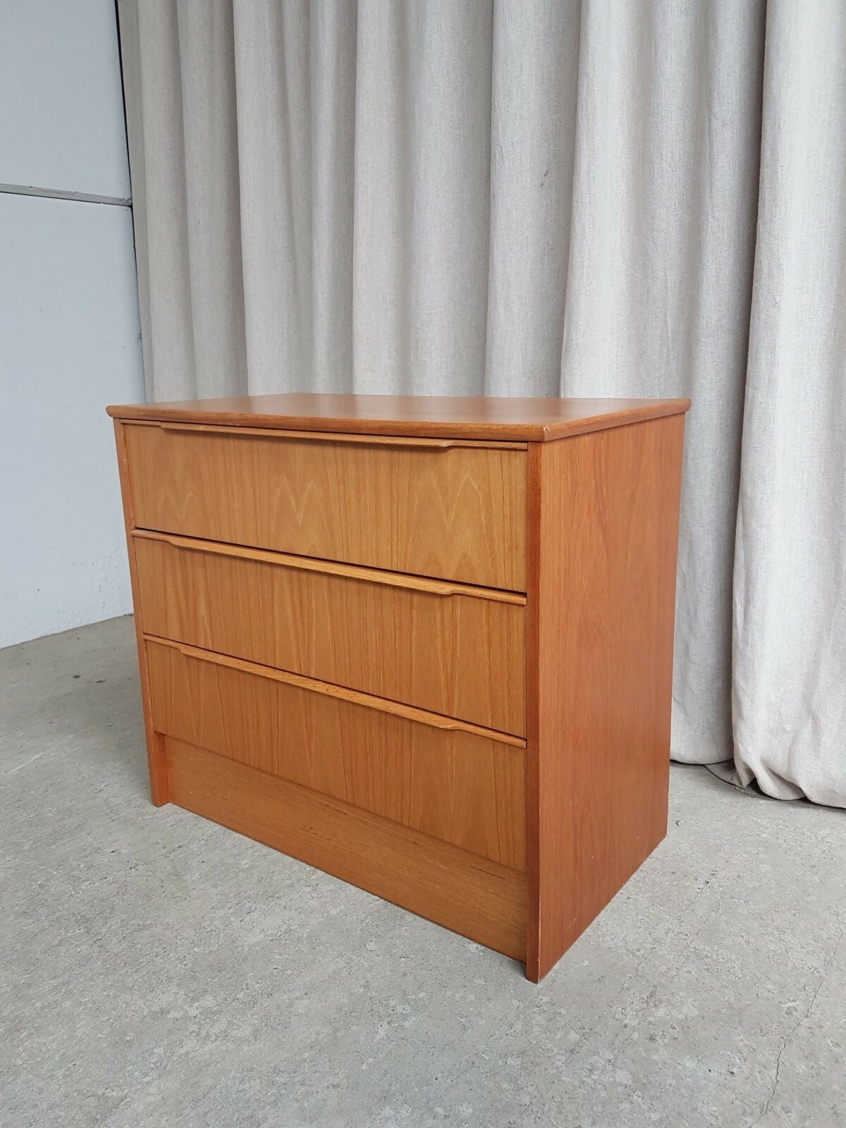 Vintage Mid Century Steens Danish Chest Of Drawers Scandi Retro R851