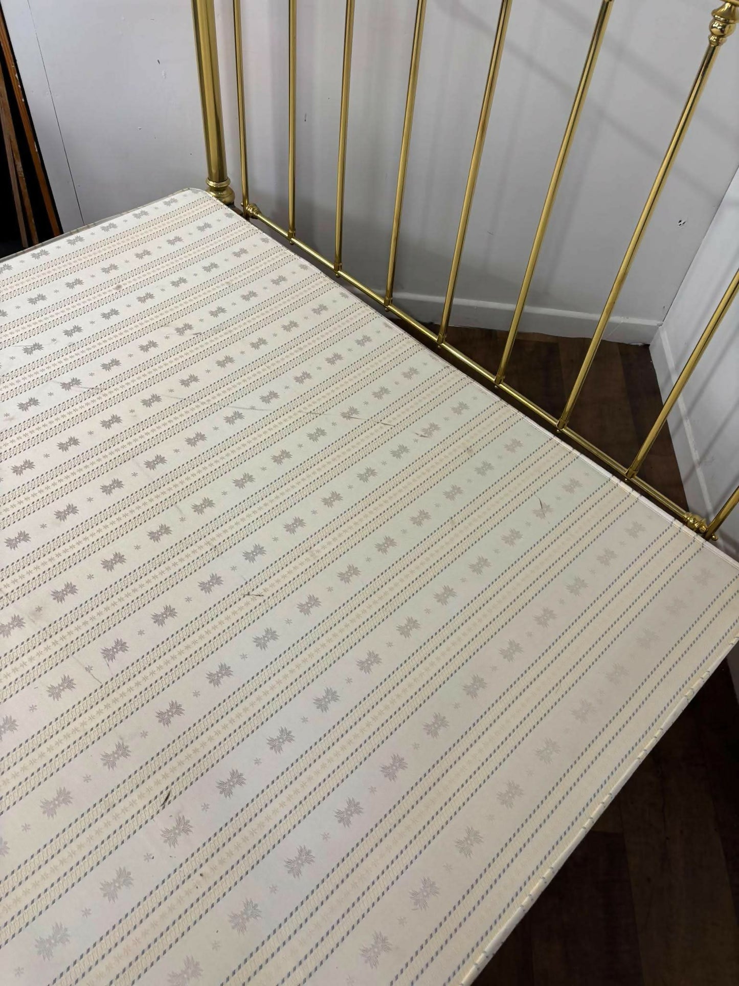 Victorian Style Brass Super King Size Bed Frame