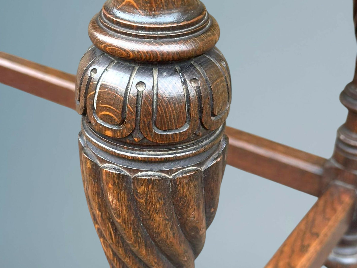 Edwardian Oak Side Table / Hall Table