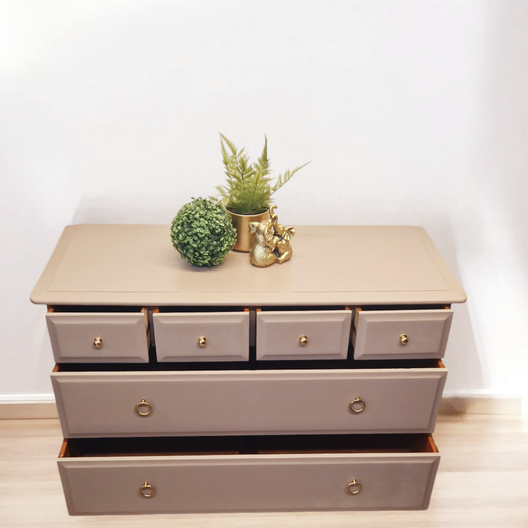 Stag Minstrel Chest of Drawers in pink