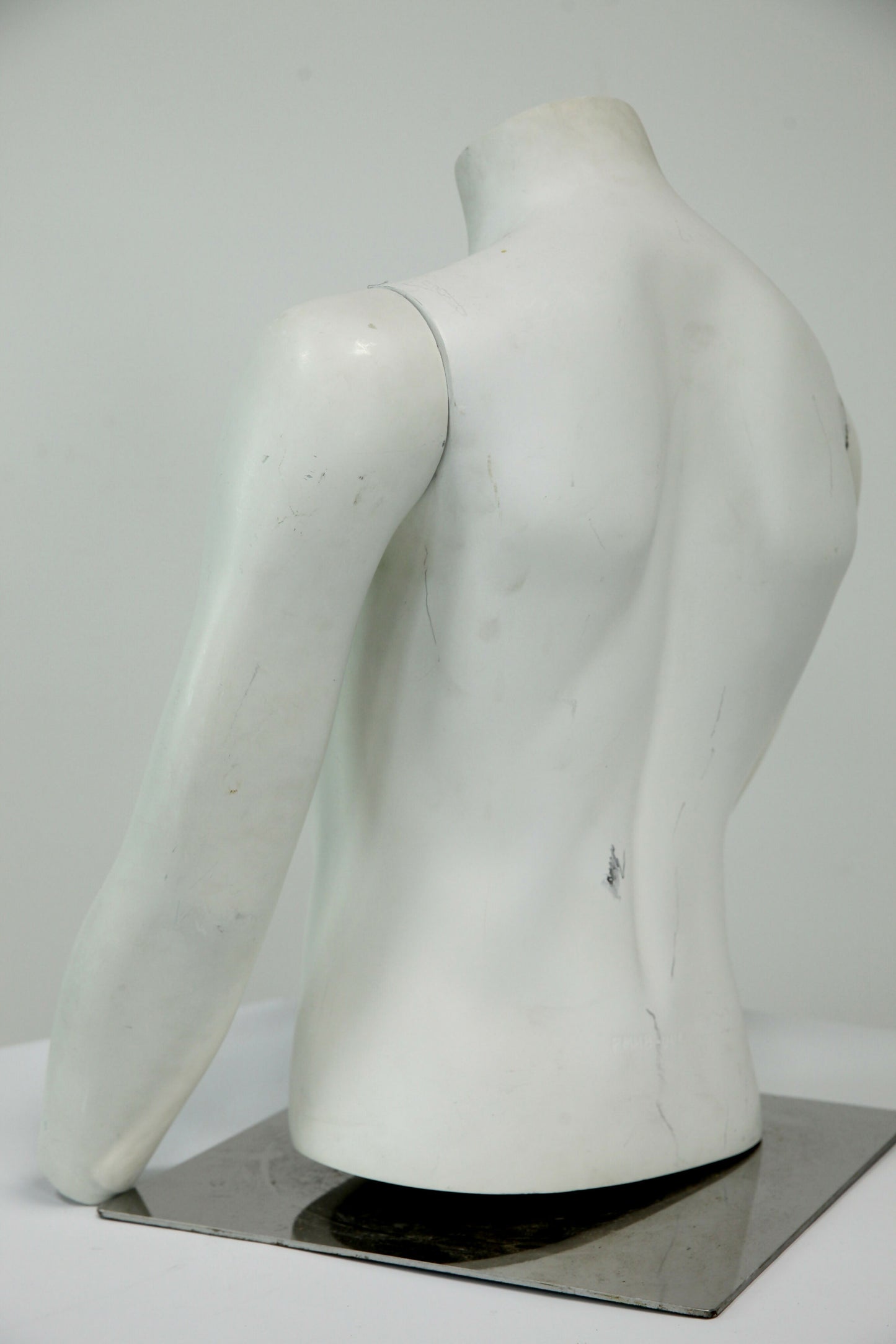 Male Mannequin With Chrome Stand Removable Arms FREE UK Delivery. SBR4734/1604XX