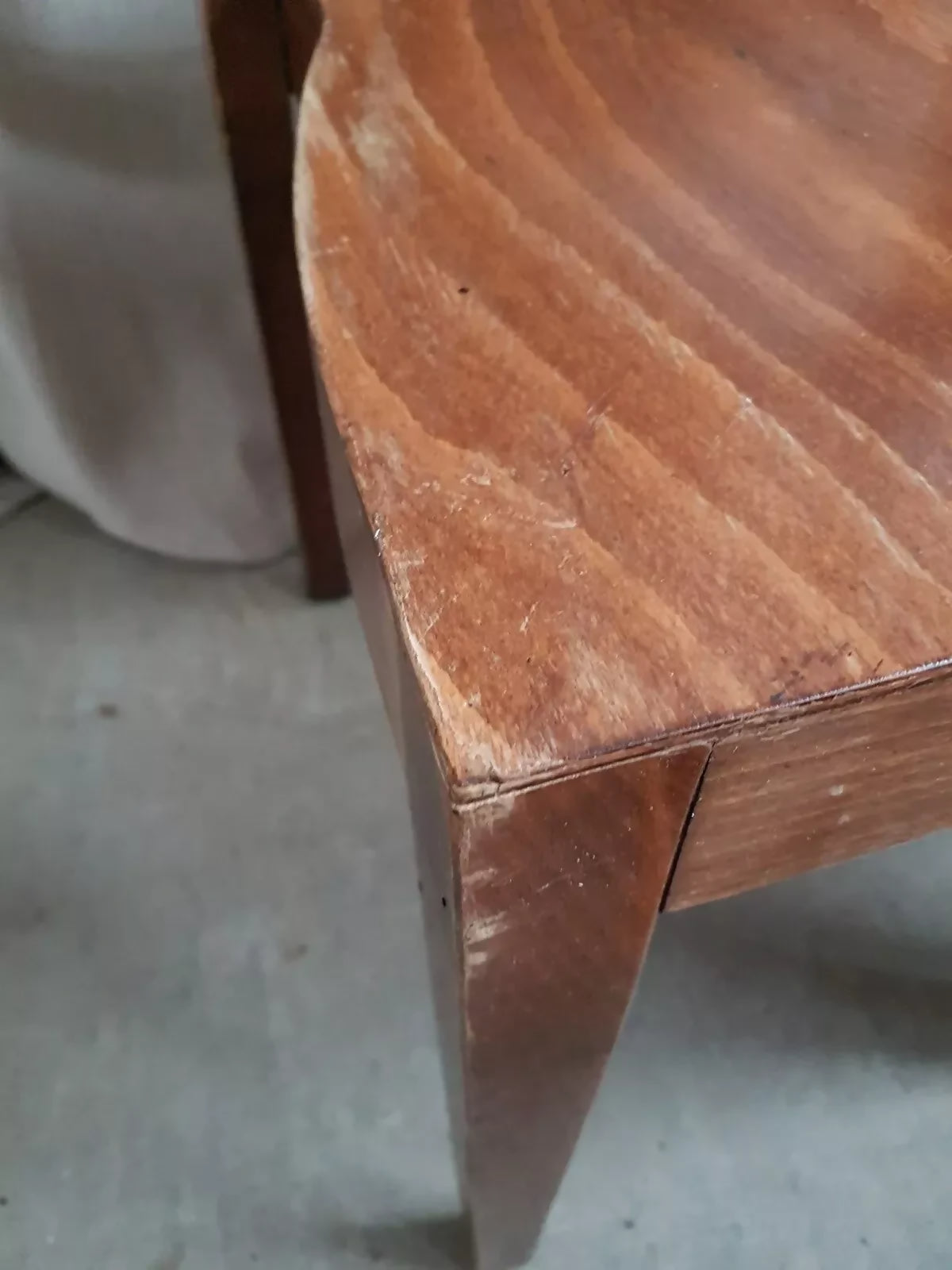 Vintage Mid Century Style Industrial Set Of 4 Stacking Dining Chairs Retro R665