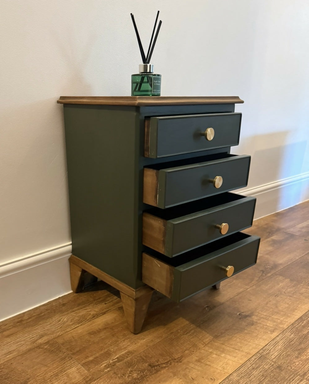 Bedside / side table with drawers