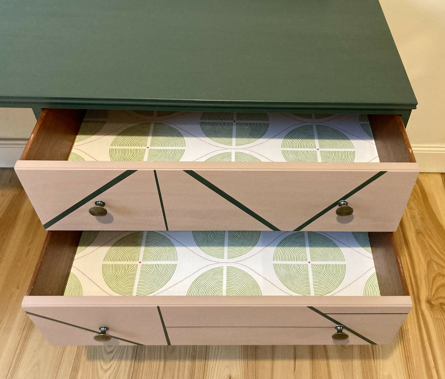 Hand-Painted Dressing Table