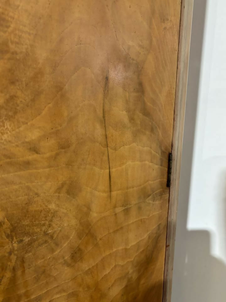 Art Deco Ladies Walnut Double Wardrobe88
