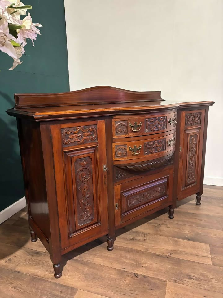 19th Century Walnut Sideboardv