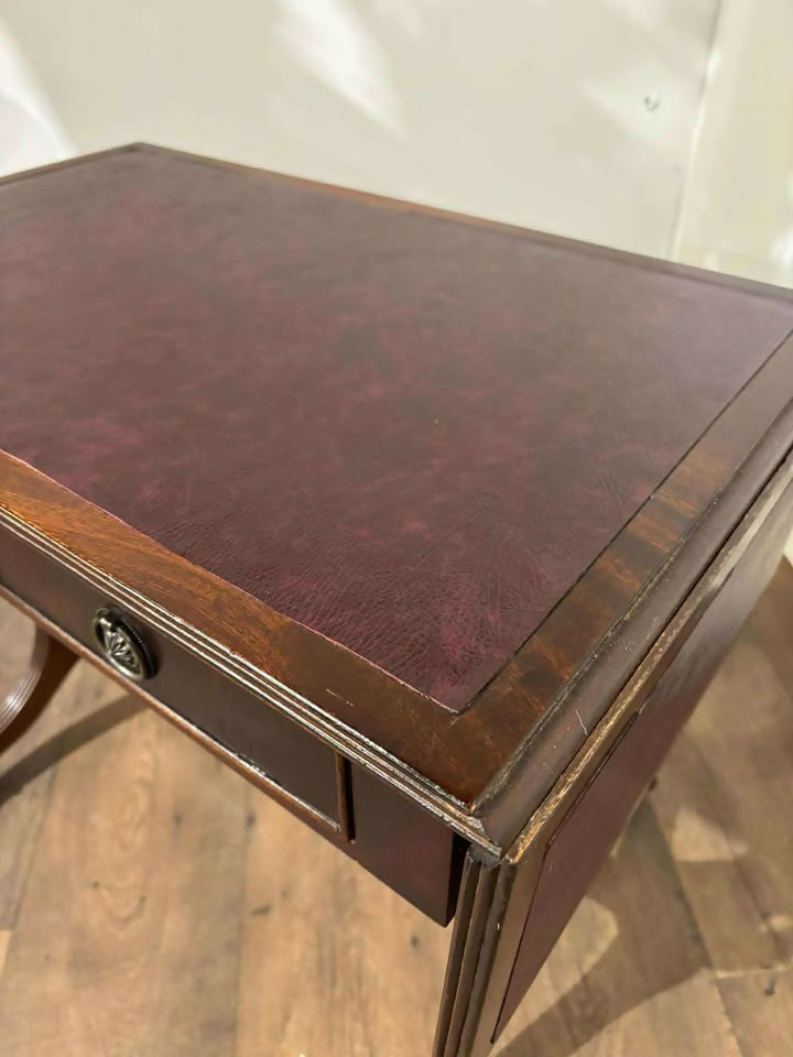 Regency Style Drop Leaf Sofa table