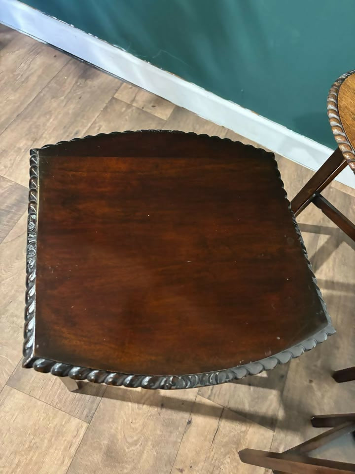 Mid Century Mahogany Nest Of Tables6