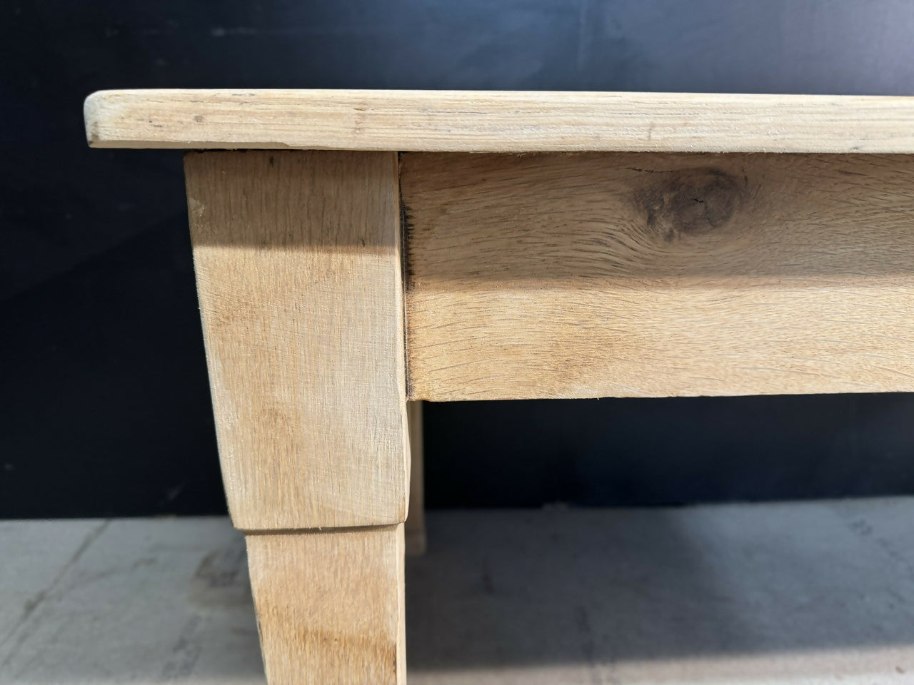 Stylish Oak Kitchen Dining Table