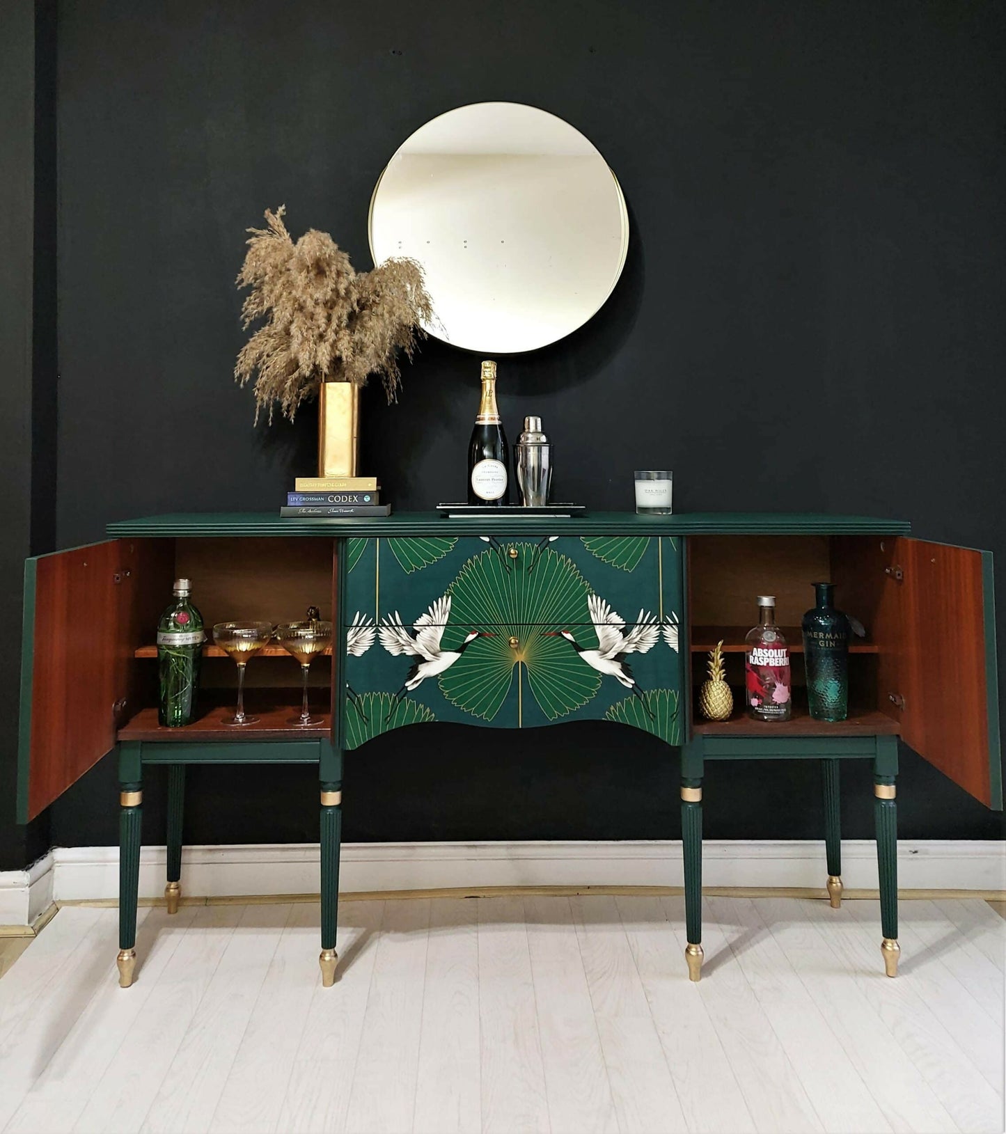 Vintage-cranes-sideboard-2-scaled