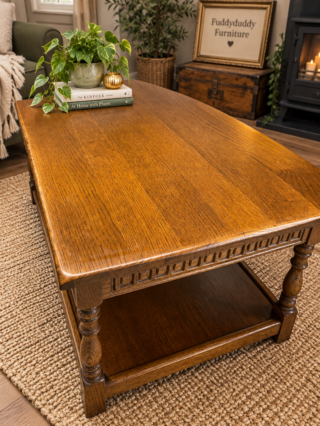 Old Mill traditional Oak Furniture coffee table