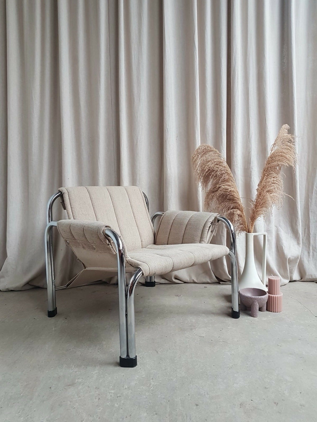 Vintage Mid Century Lounge Chair Armchair By Viliam Chlebo for Kodreta Myjava R899
