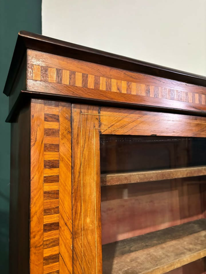 Victorian Inlaid Mahogany and walnut Side Cabinet99
