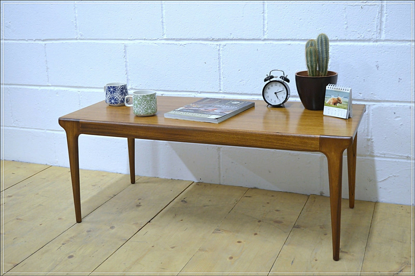 McIntosh Mid-Century Teak Coffee Table c.1960 Retro Vintage