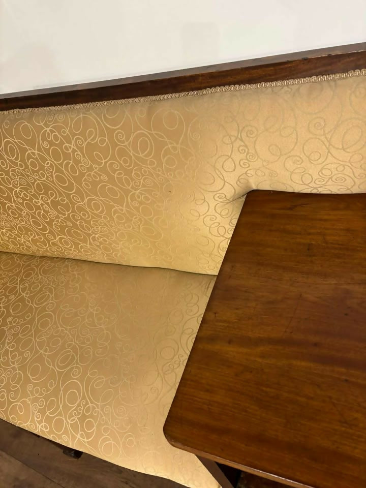 Edwardian Walnut Upholstered setteevbv