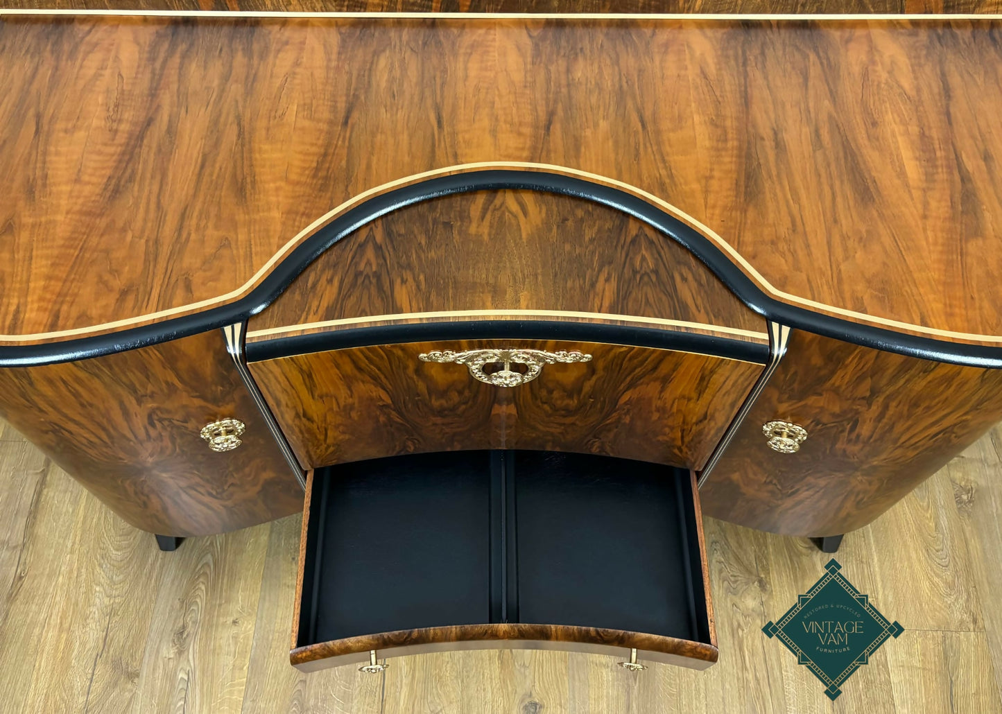 Beautility Cocktail Cabinet, Palmer House Hotel Tiffany Peacocks