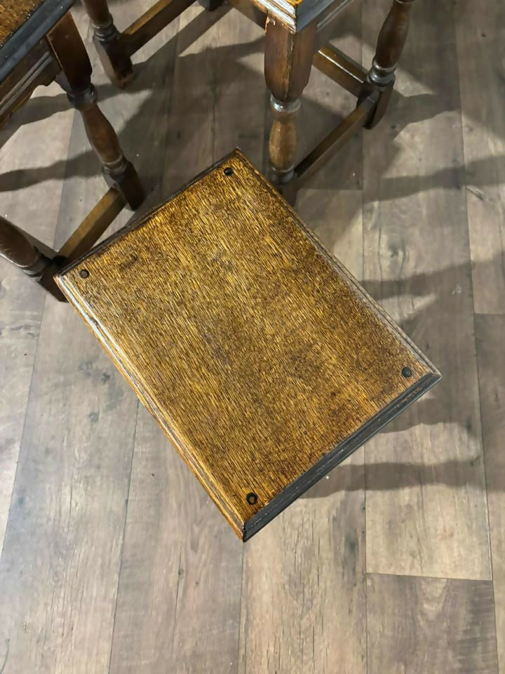 Dark Oak Nest Of Tablesc