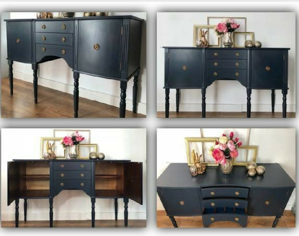 Strongbow navy sideboard