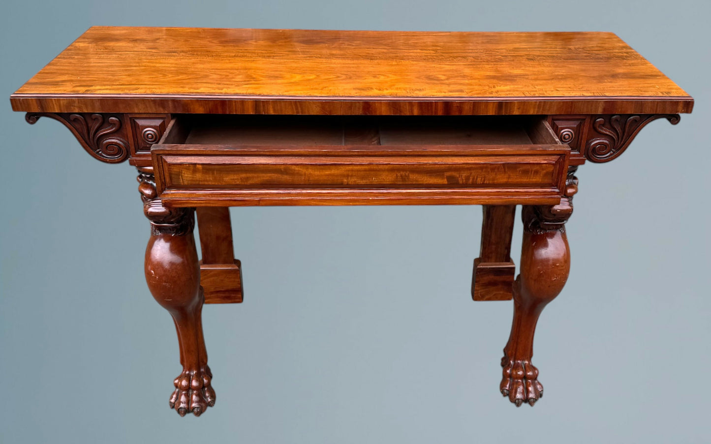 19th Century Victorian Mahogany Serving Table