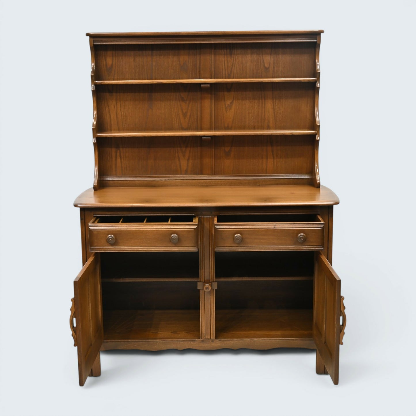 Vintage Ercol Welsh Dresser Sideboard Golden Dawn Showroom Con' FREE UK DELIVERY