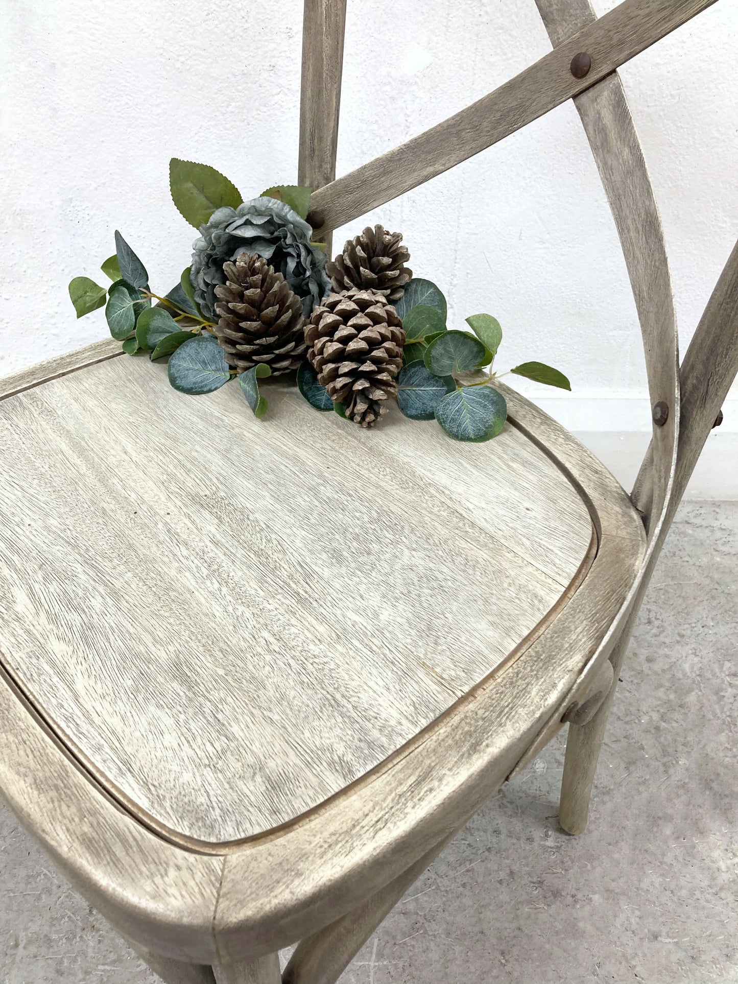 BENTWOOD VINTAGE HAND PAINTED SINGLE CHAIR
