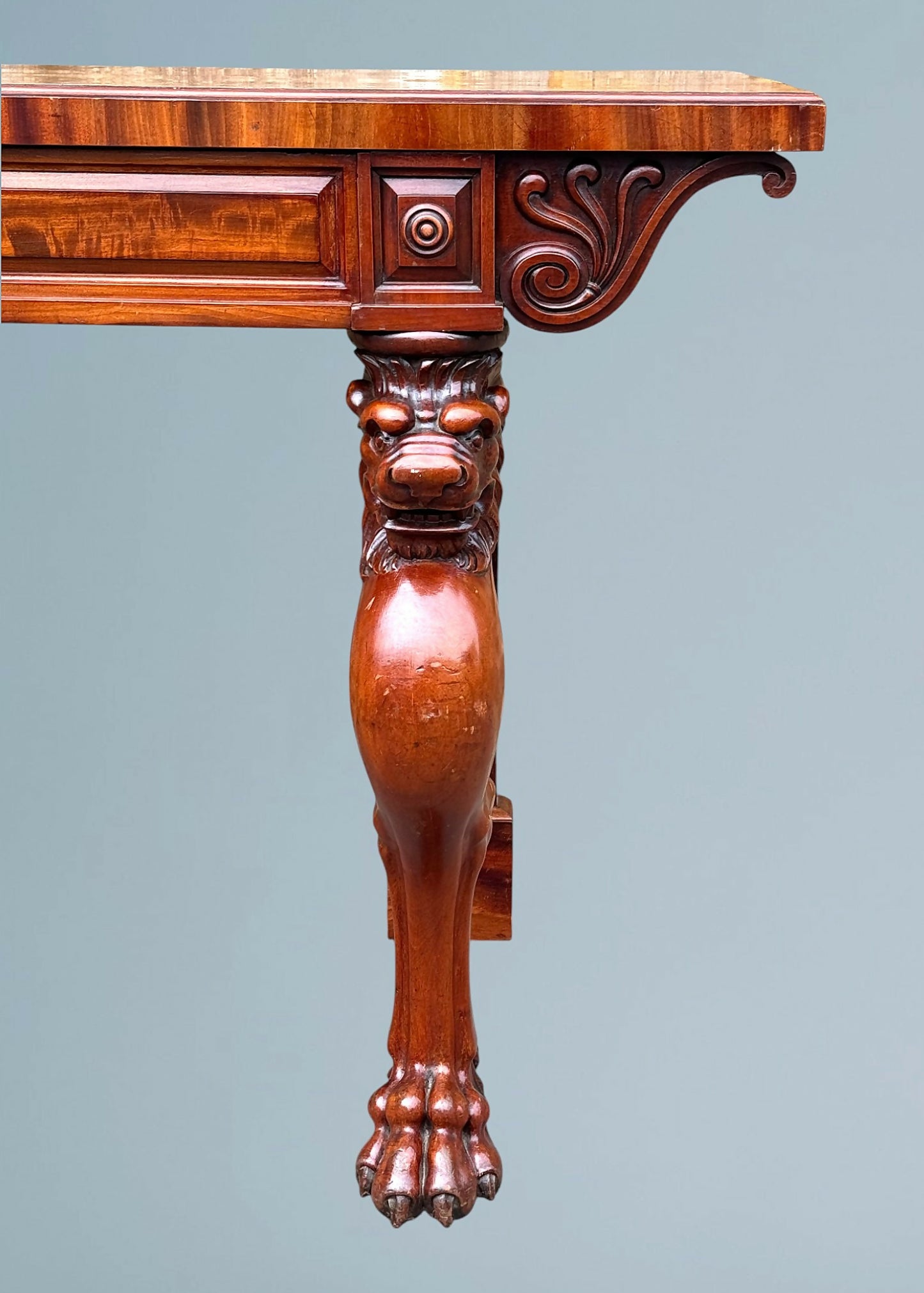 19th Century Victorian Mahogany Serving Table