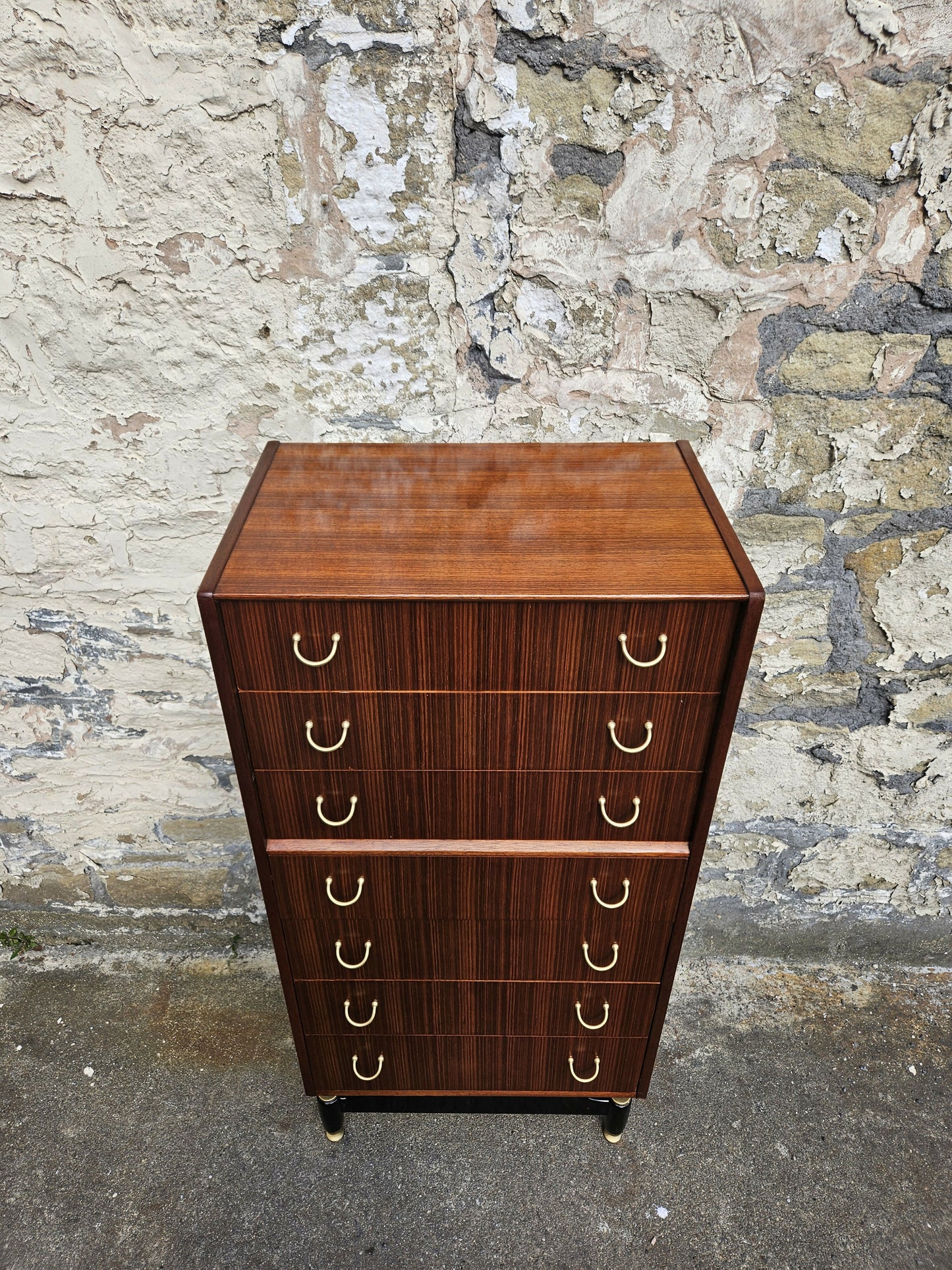 G Plan Chest Of Drawers Librenza Range Seven Drawers In Teak And Tola Wood