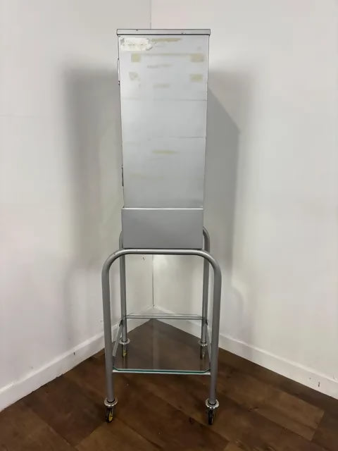 Vintage Clwyd Health Authority Medical Cabinet on Castors