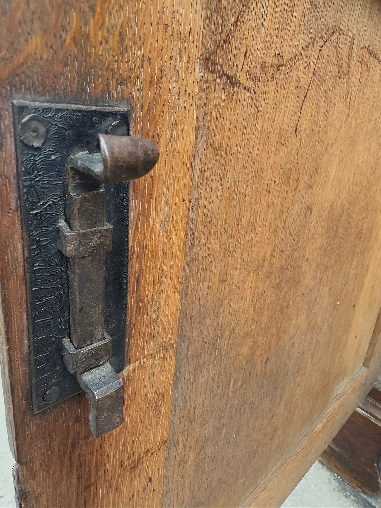 Oak Press Cupboard, Late 18th Century