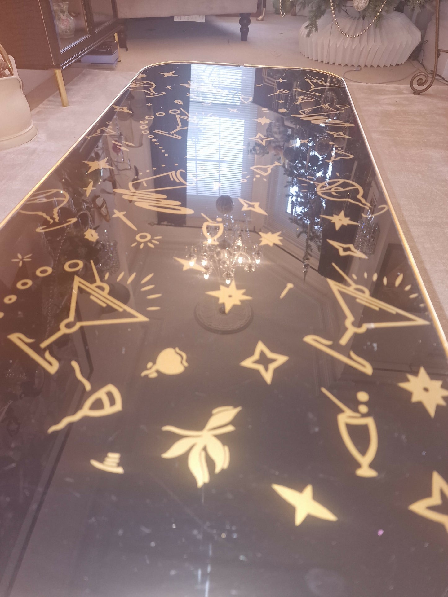 retro Atomic coffee table