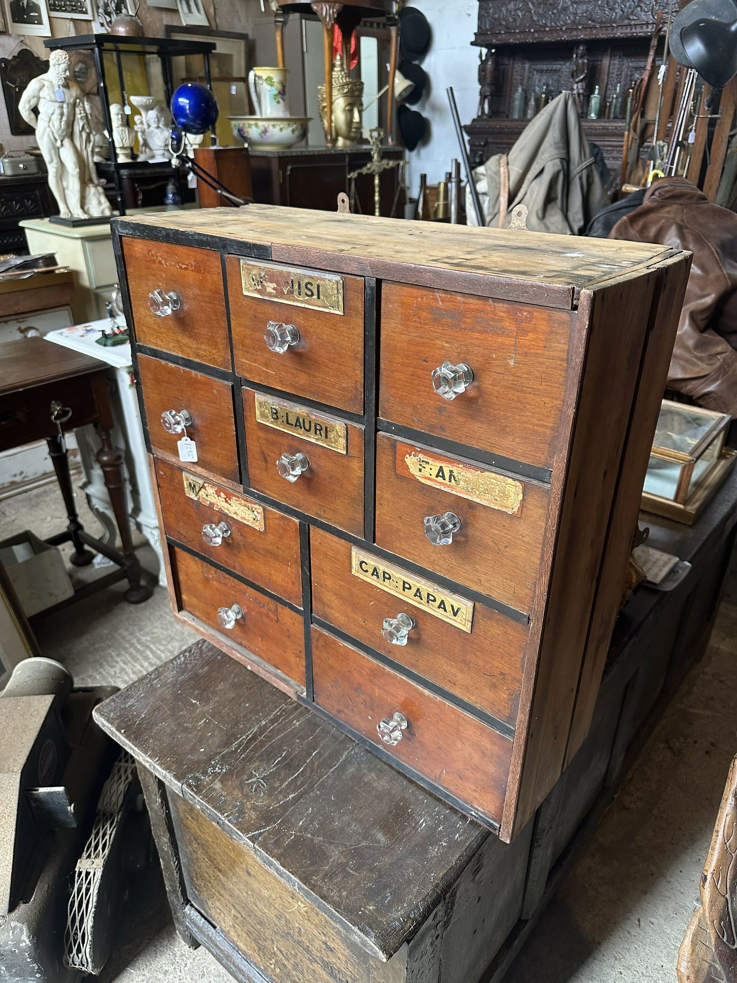 Vintage Merchants Chest of Drawers