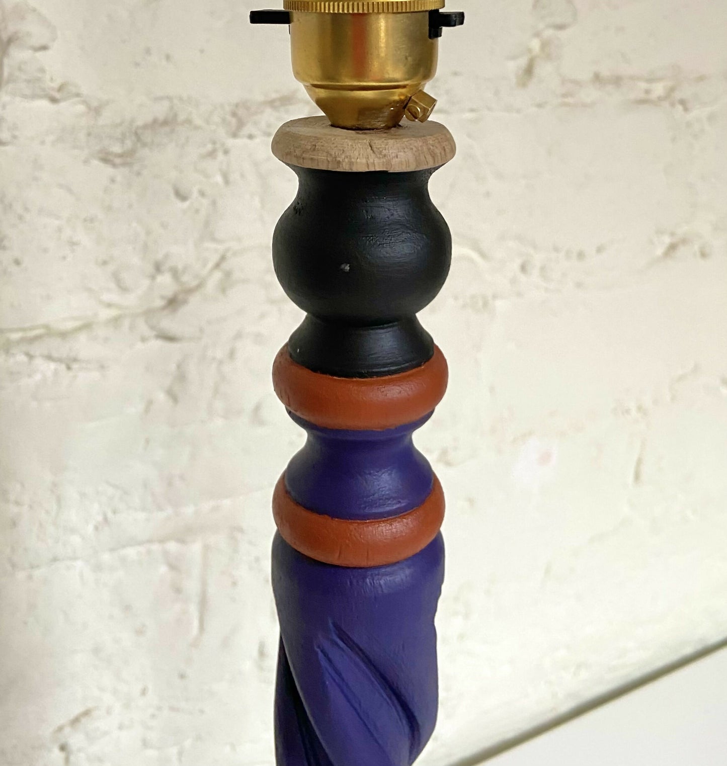 Hand painted lamp base