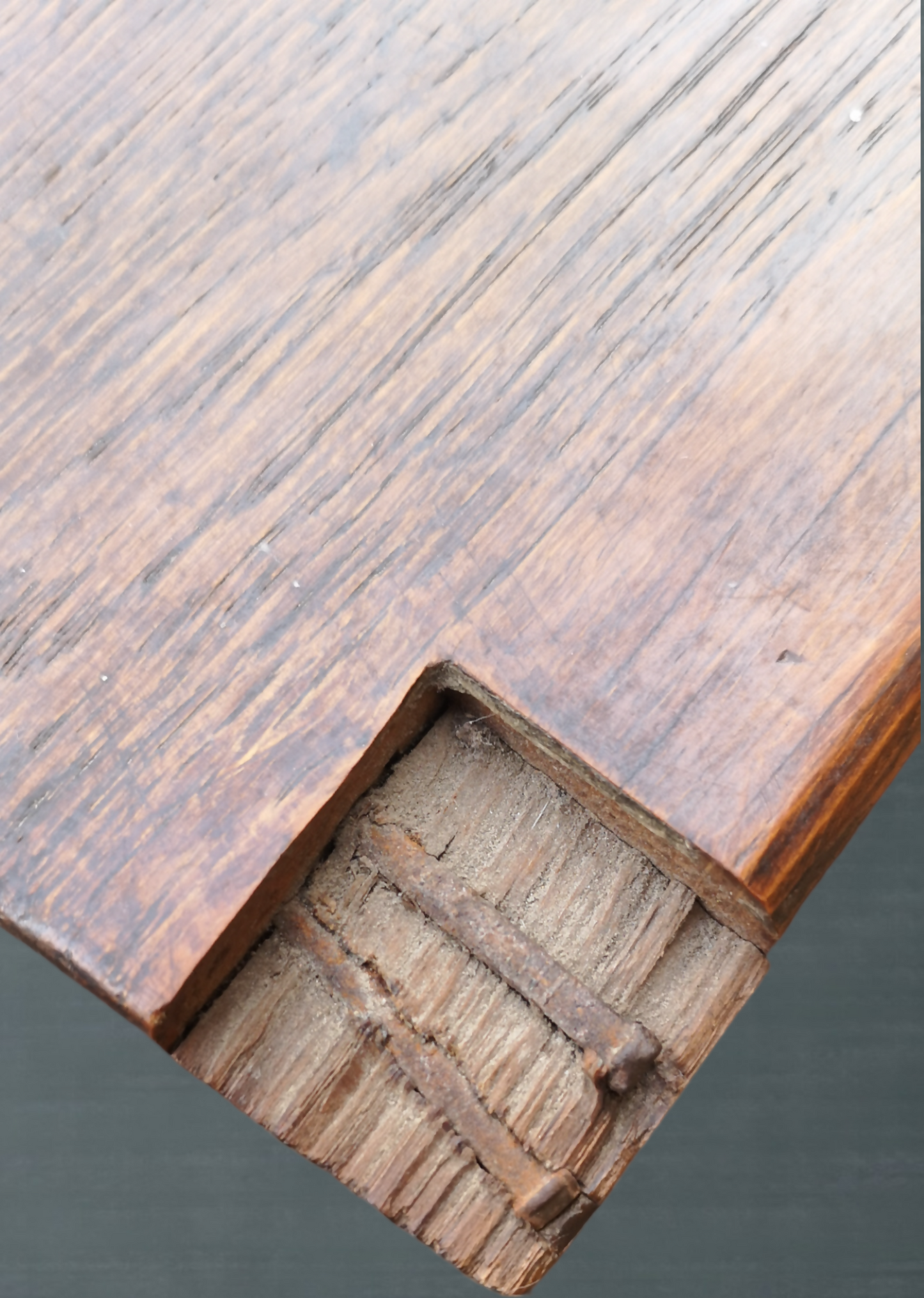 Large Oak Linen Fold Blanket Box / Chest Dated 1673