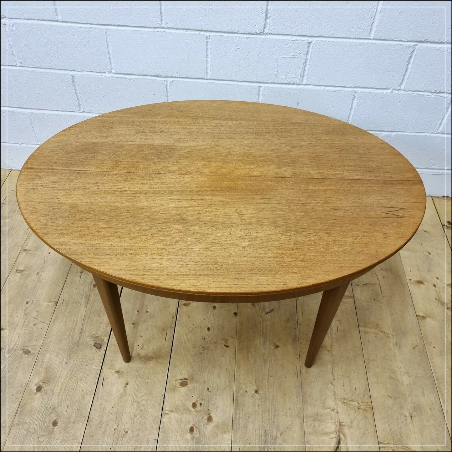 vintage dining table ONLY teak Greaves & Thomas mid century danish design