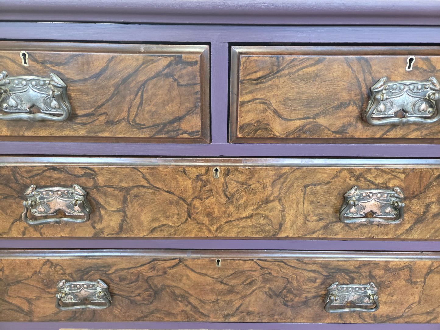 Vintage wooden drawers