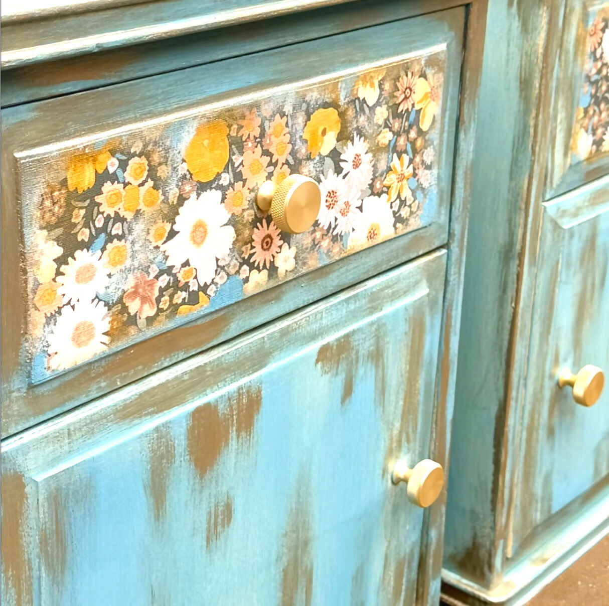 Two bedside cabinets