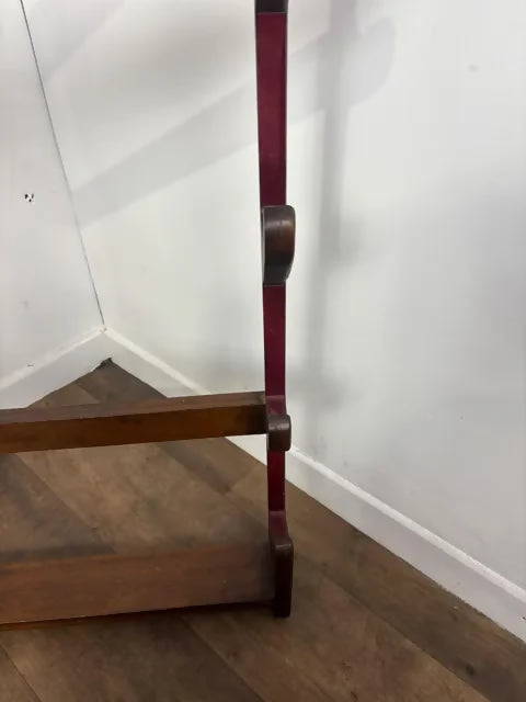 Vintage Oak Wall Mounted Gun Rack – Four Gun Holder