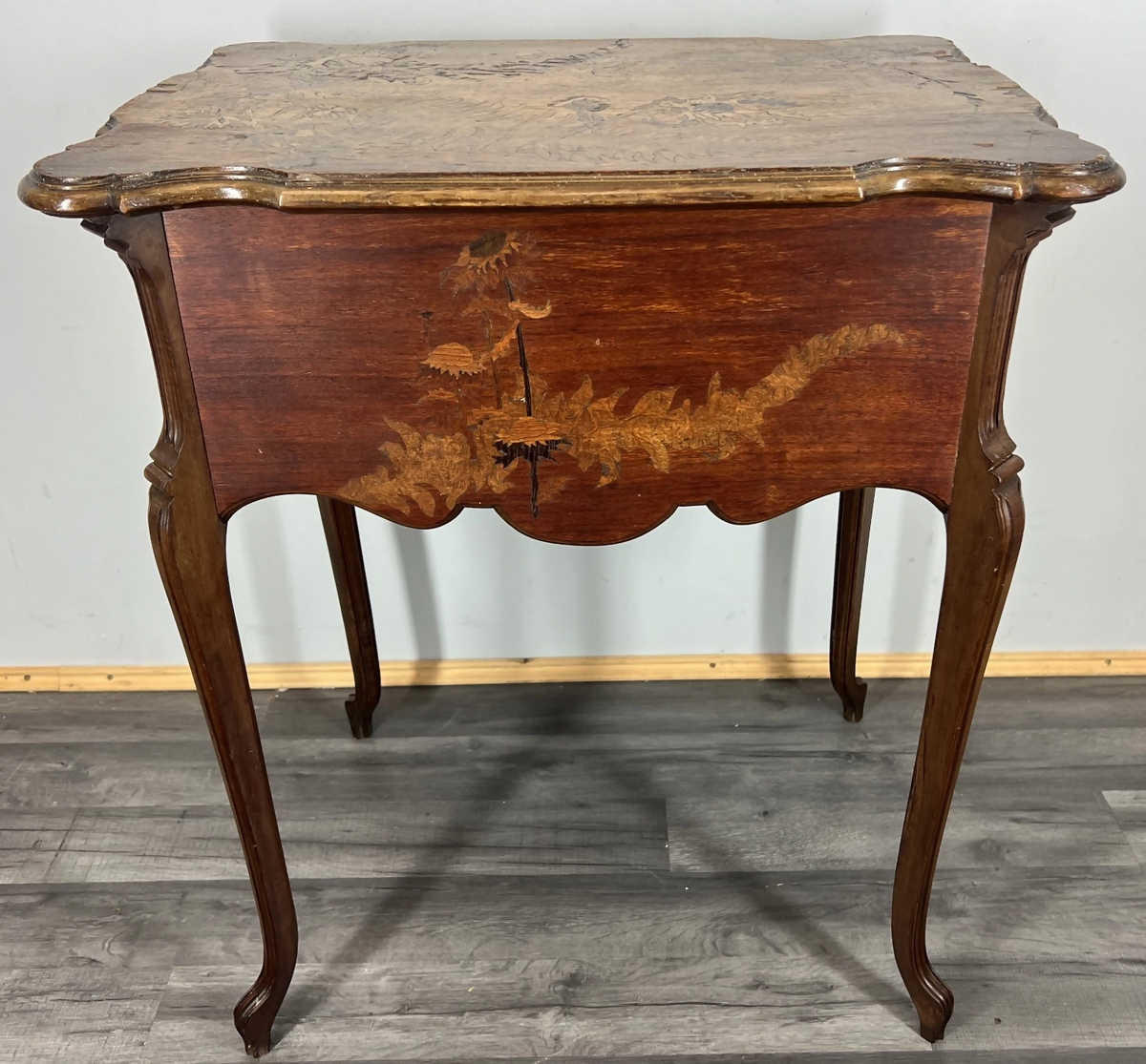 Cabinet Vintage French Louis XVI Style Cupboard Carved Oak Sideboard LOT 24290