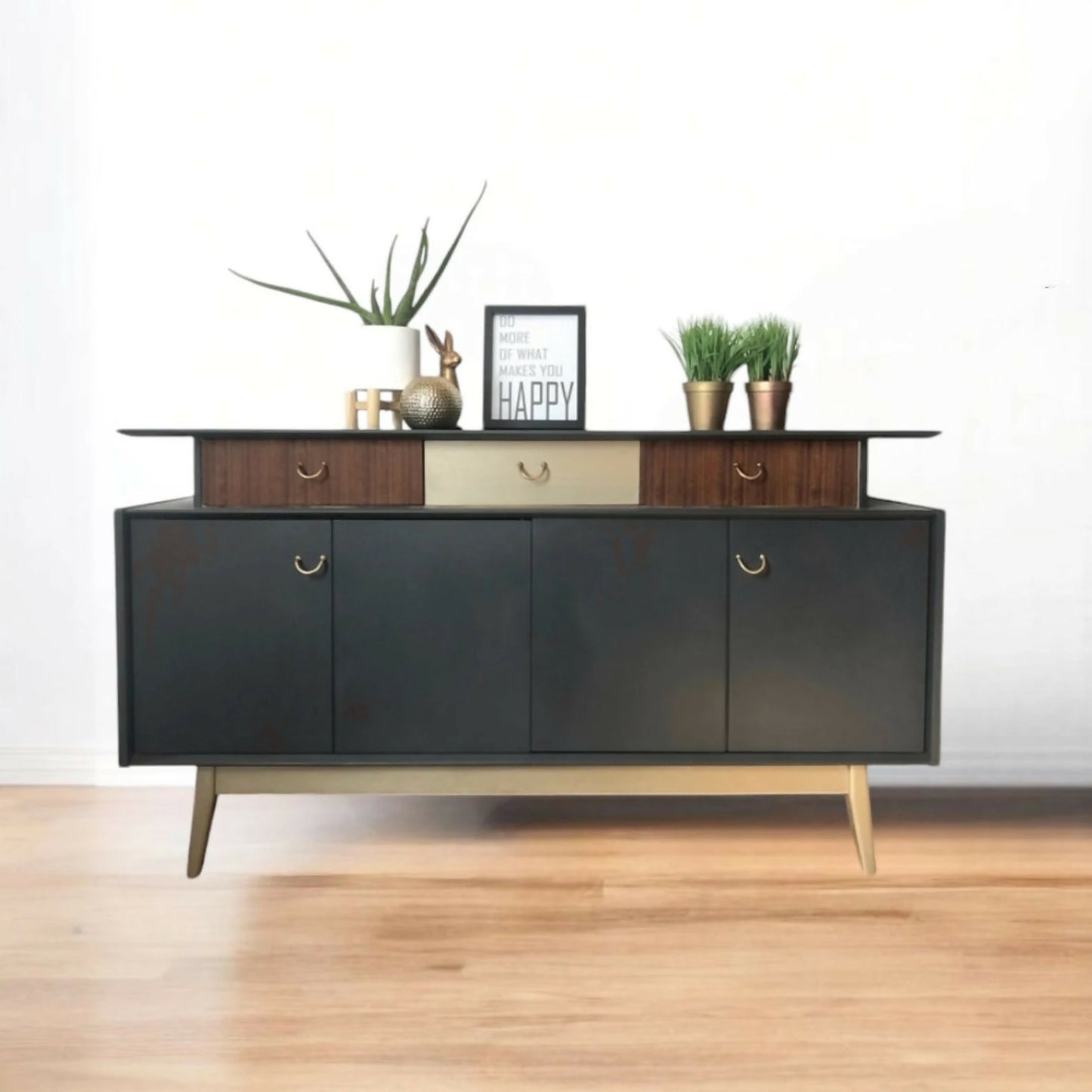 G plan grey sideboard,