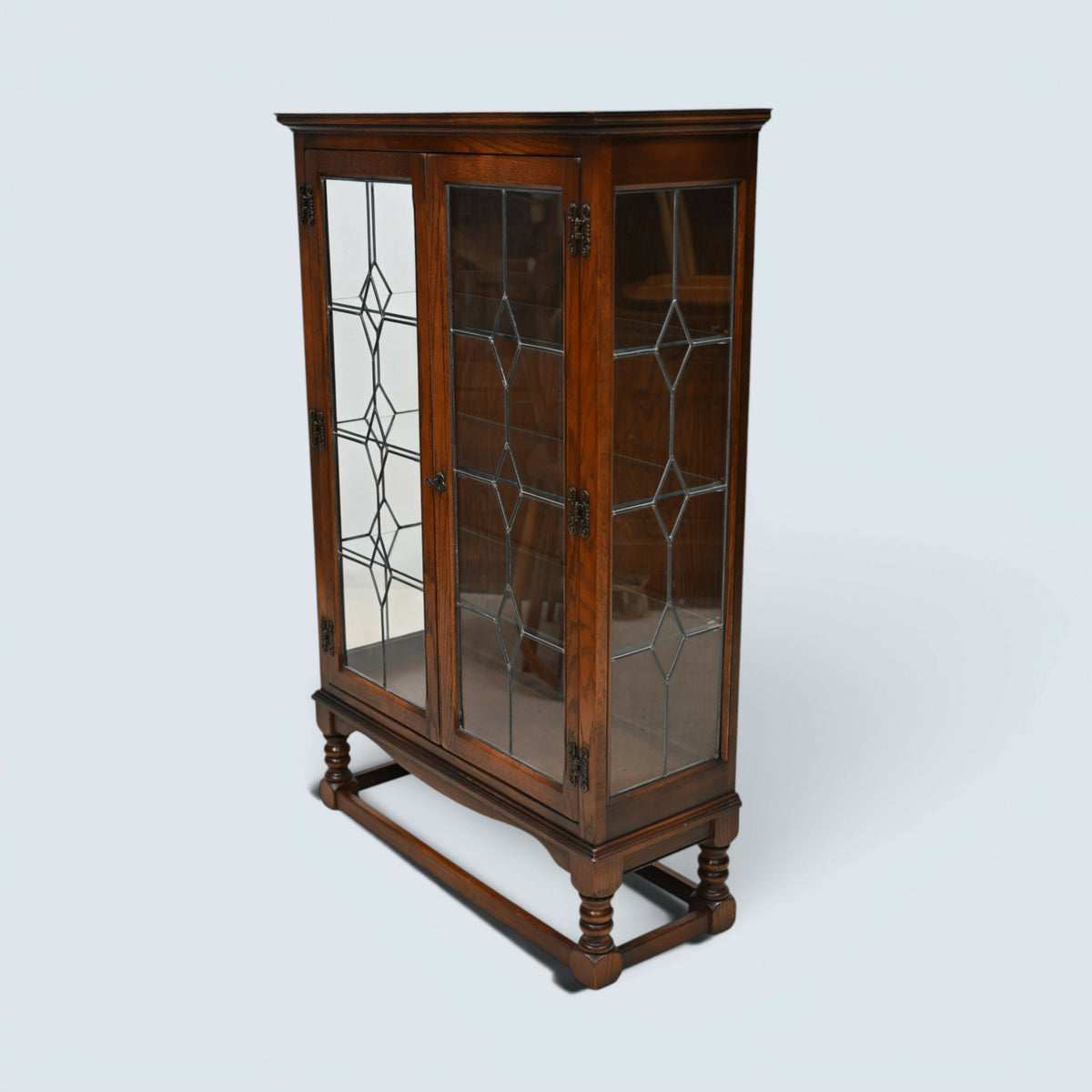 Old Charm Display Cabinet 3 Glass Shelves Model 2091 FREE UK Delivery*