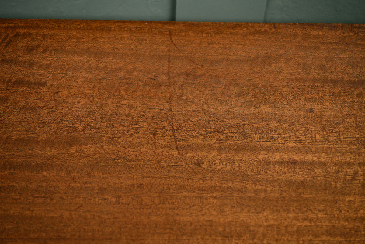Regency Style Mahogany Sideboard Wide Bank of Drawers