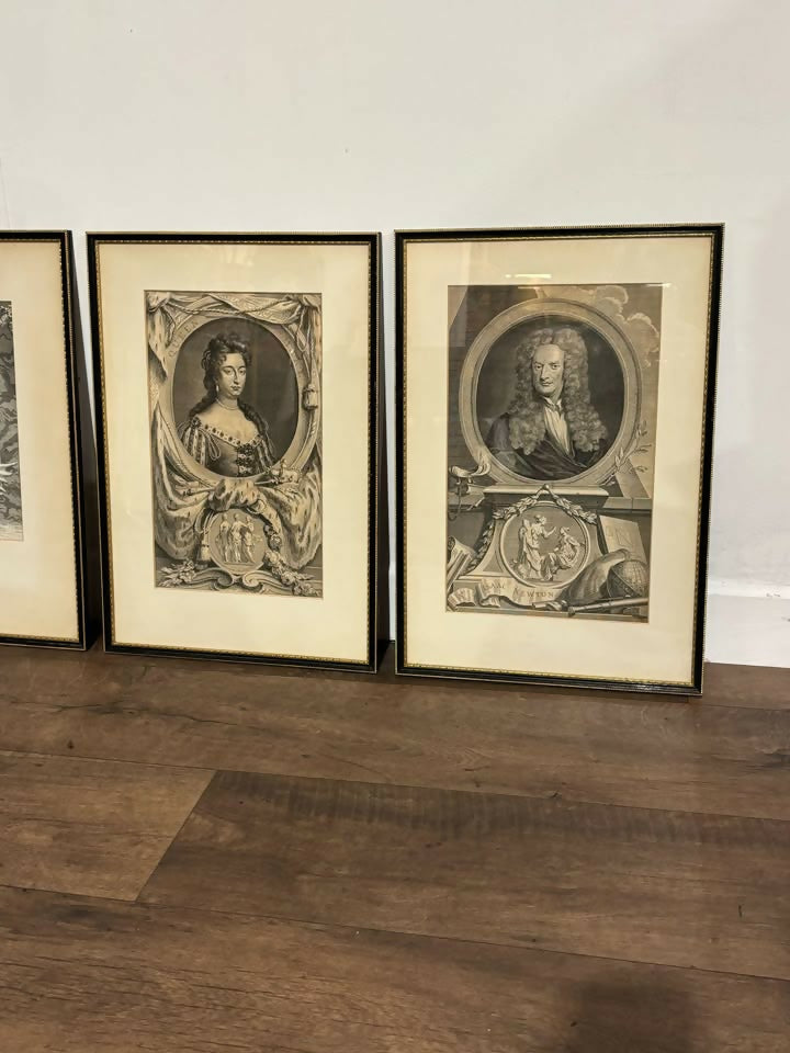 Set Of Four Edwardian Portraits77