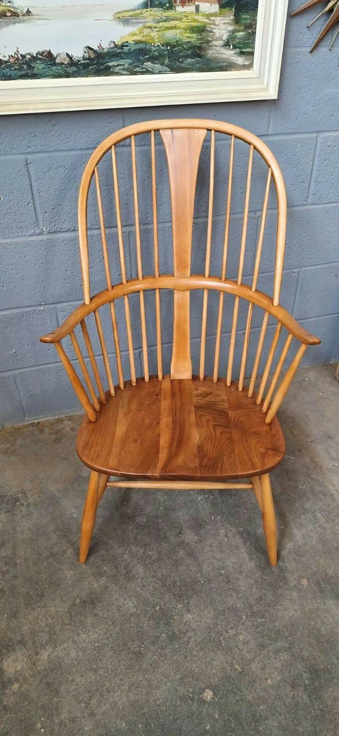 Ercol Chairmaker's Chair ~ mid century ~ vintage ~ refurbished