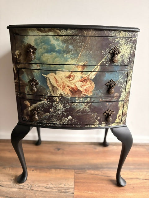 Vintage Style Bedside Drawers