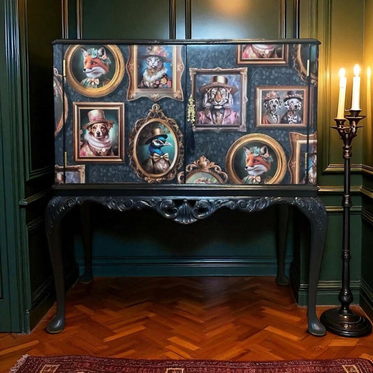 Vintage Cocktail Drinks Cabinet
