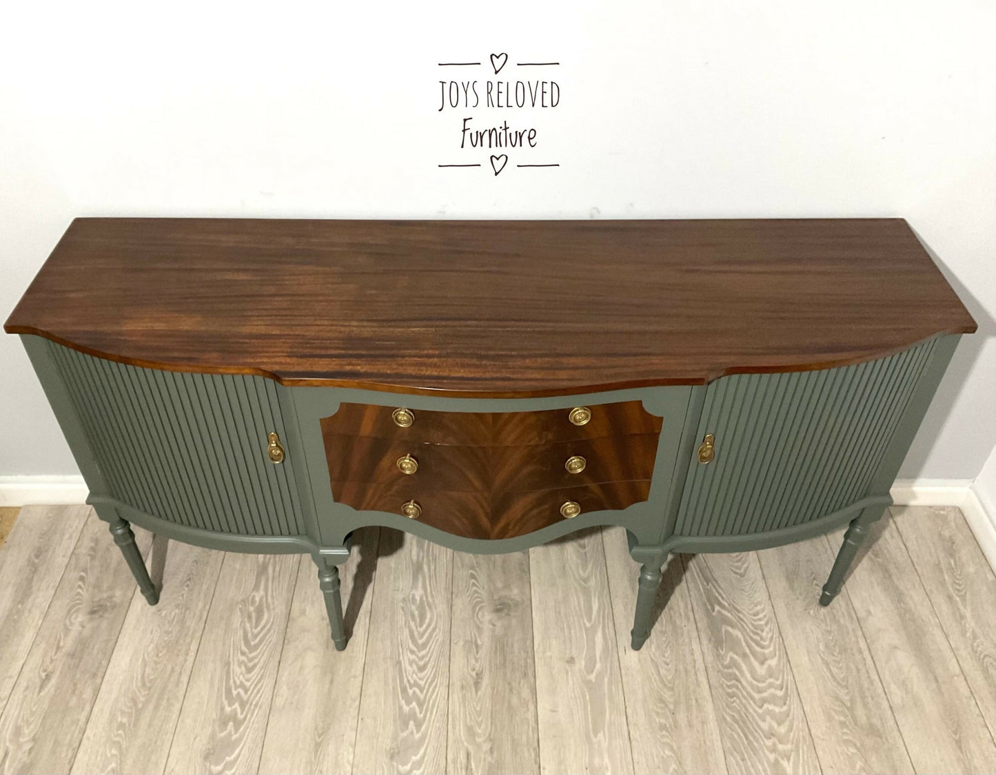 Regency style sideboard (Serpentine Strongbow)