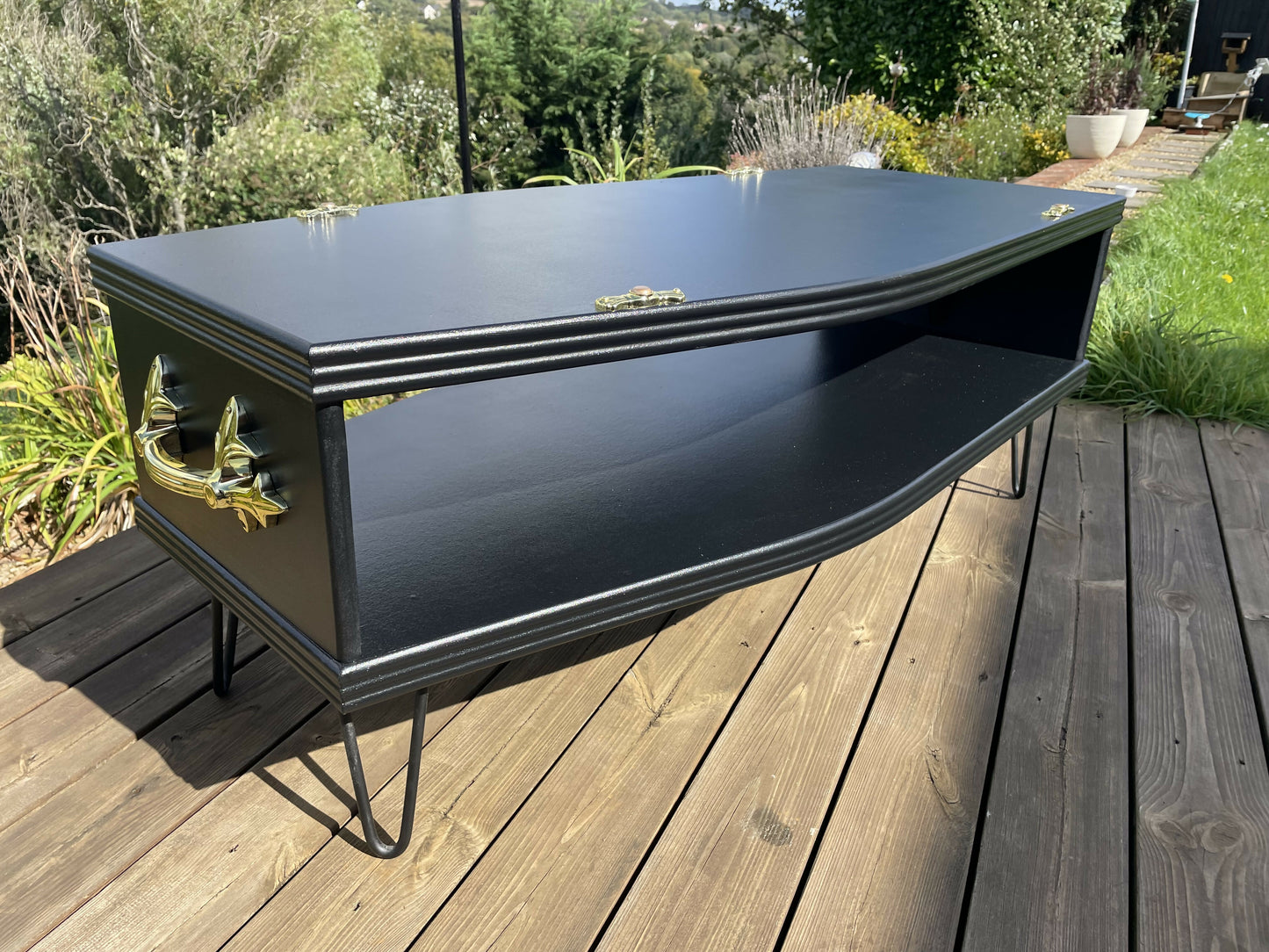 Beautiful Bespoke Coffin Style Coffee Table