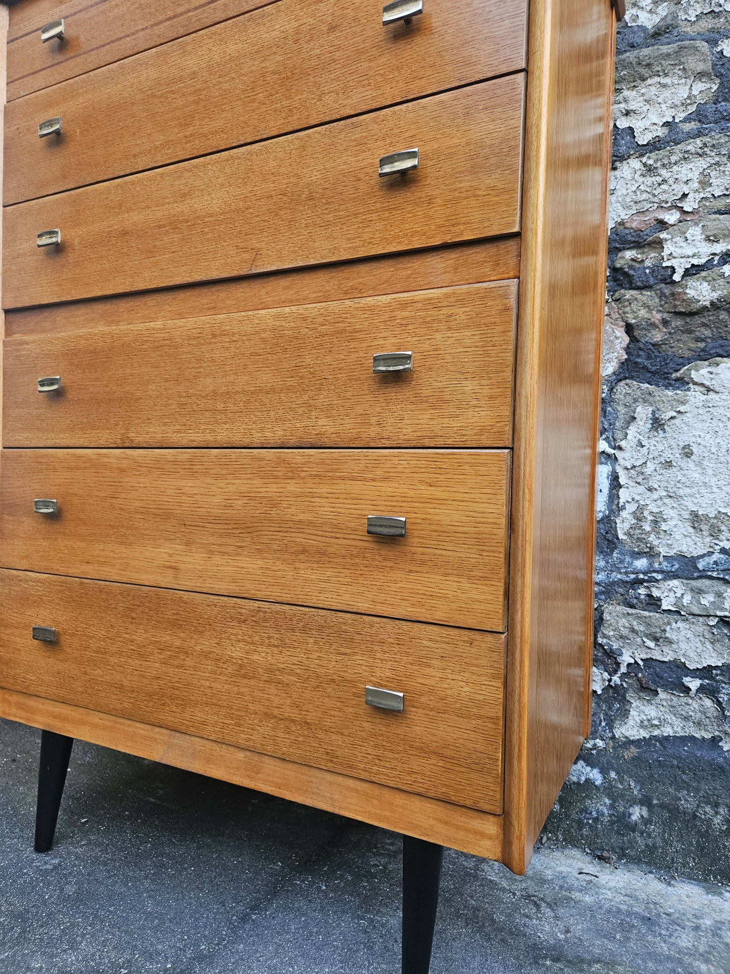 Lebus Chest Of Drawers Link Range Six Drawers In Oak