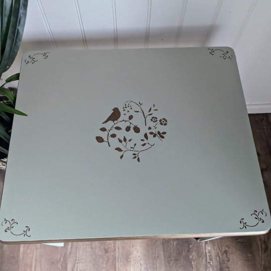 Upcycled small table R28051 1