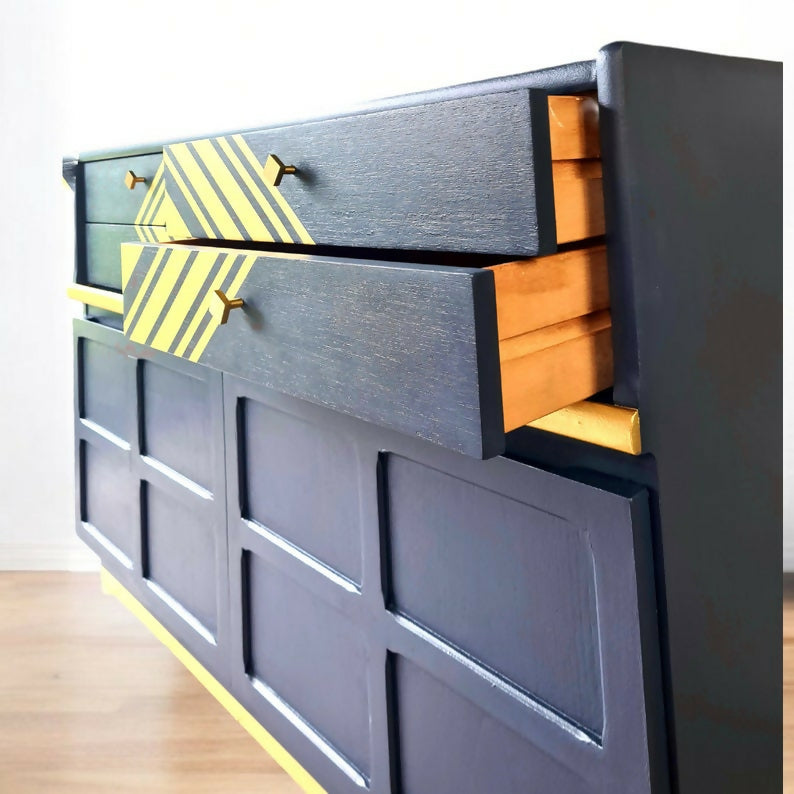 Bleu Nathan sideboard media drinks cabinet